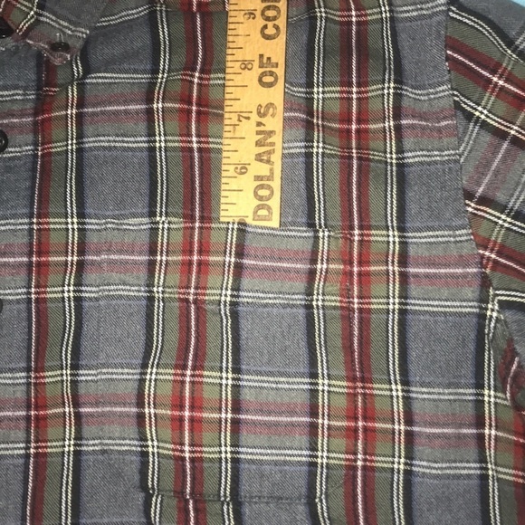 L.L. BEAN Traditional Fit button down plaid 100% cotton with chest pocket size L - Picture 5 of 12